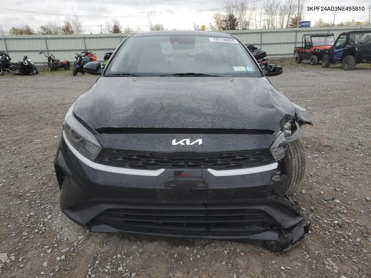 2022 Kia Forte Fe VIN: 3KPF24AD3NE495810 Lot: 79118004