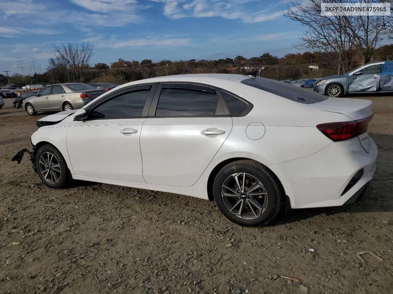 2022 Kia Forte Fe VIN: 3KPF24AD9NE475965 Lot: 79862424