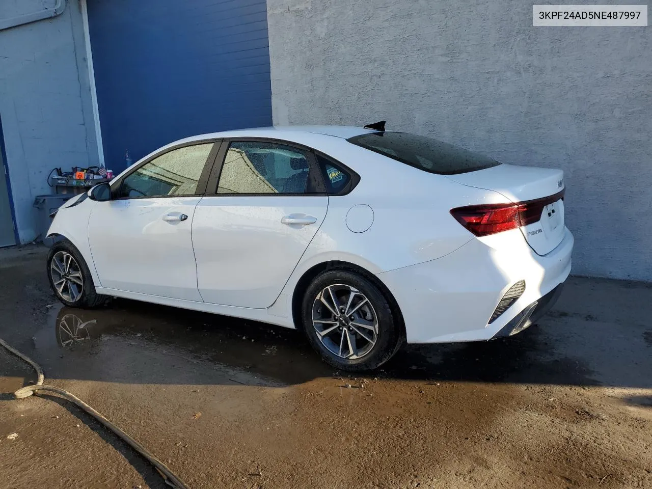 2022 Kia Forte Fe VIN: 3KPF24AD5NE487997 Lot: 80008874