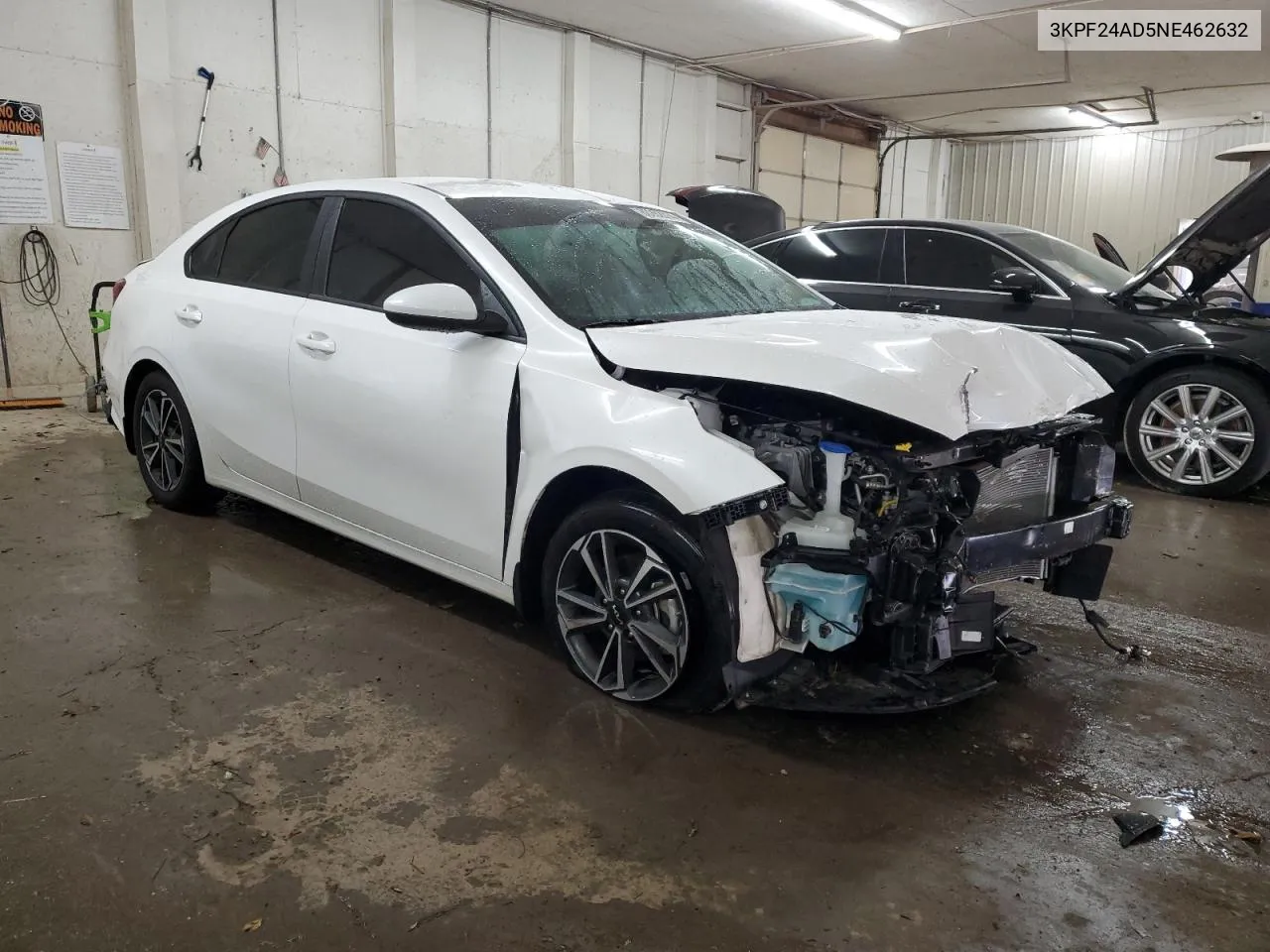 2022 Kia Forte Fe VIN: 3KPF24AD5NE462632 Lot: 80262914