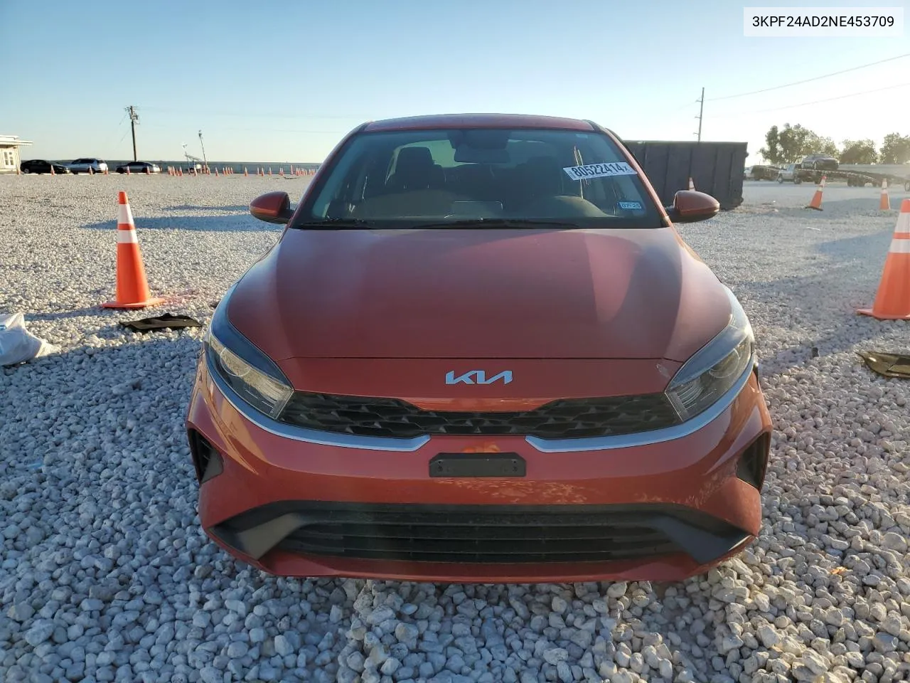 2022 Kia Forte Fe VIN: 3KPF24AD2NE453709 Lot: 80522414