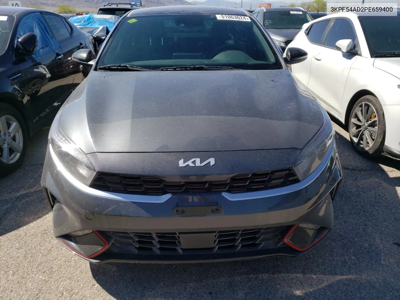 2023 Kia Forte Gt Line VIN: 3KPF54AD2PE659400 Lot: 51063624