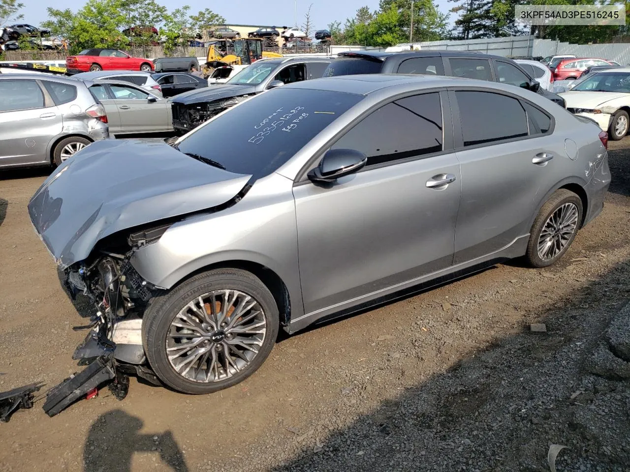 2023 Kia Forte Gt Line VIN: 3KPF54AD3PE516245 Lot: 53351283