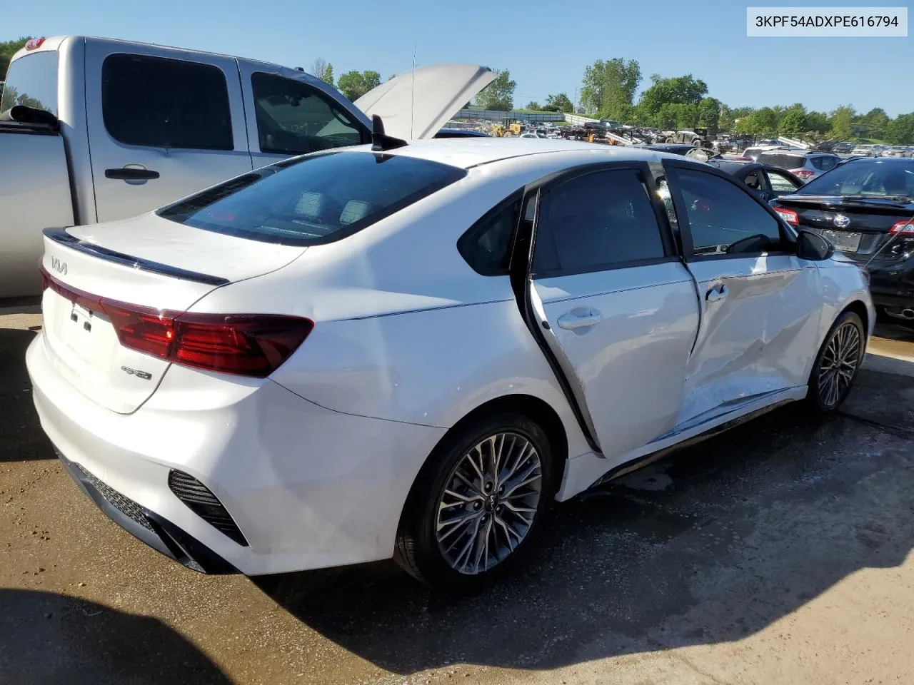 2023 Kia Forte Gt Line VIN: 3KPF54ADXPE616794 Lot: 54638594