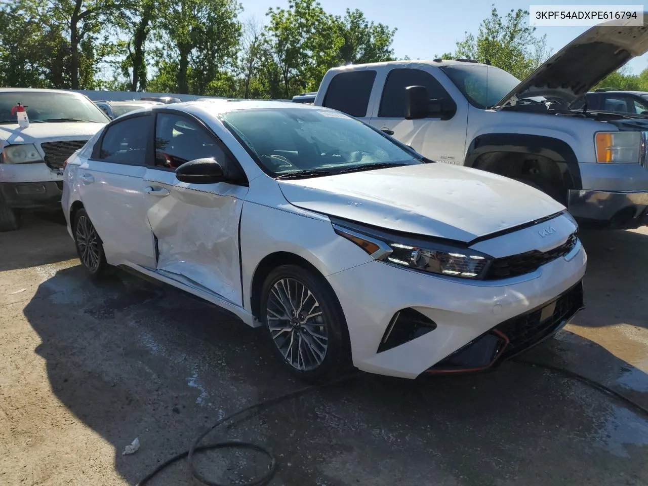 2023 Kia Forte Gt Line VIN: 3KPF54ADXPE616794 Lot: 54638594