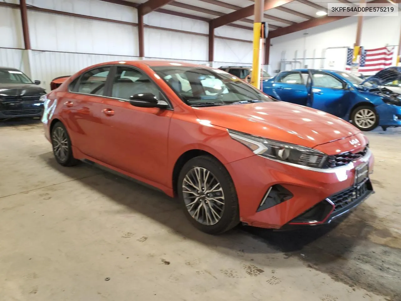 2023 Kia Forte Gt Line VIN: 3KPF54AD0PE575219 Lot: 57524404