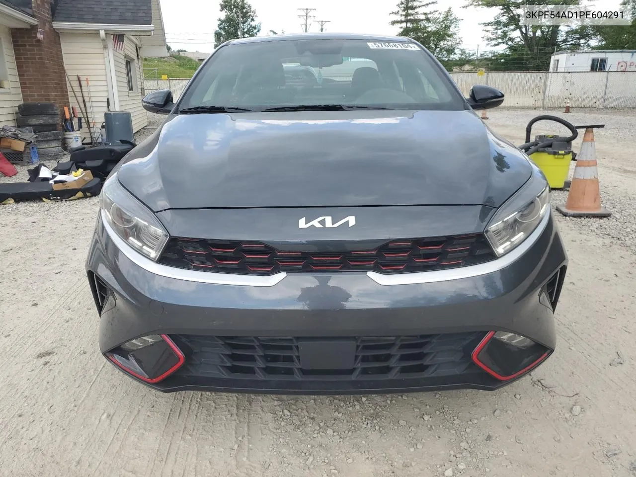 2023 Kia Forte Gt Line VIN: 3KPF54AD1PE604291 Lot: 57668104