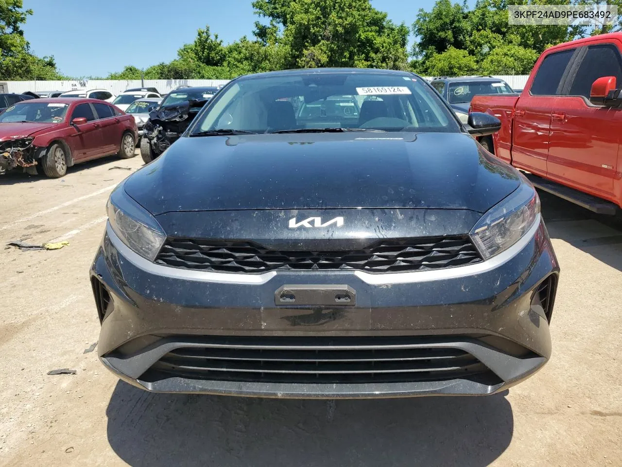 2023 Kia Forte Lx VIN: 3KPF24AD9PE683492 Lot: 58169124