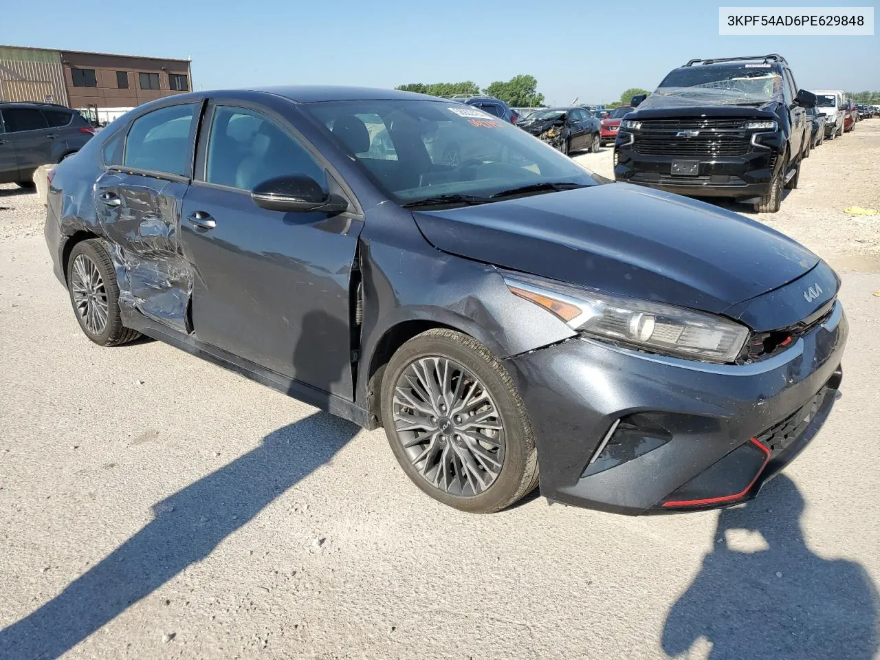 2023 Kia Forte Gt Line VIN: 3KPF54AD6PE629848 Lot: 58426744