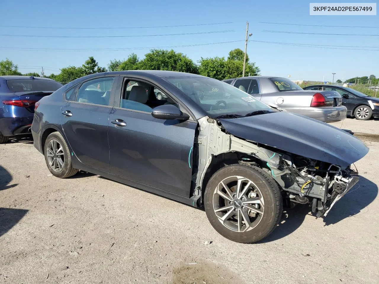 2023 Kia Forte Lx VIN: 3KPF24AD2PE567499 Lot: 58506134