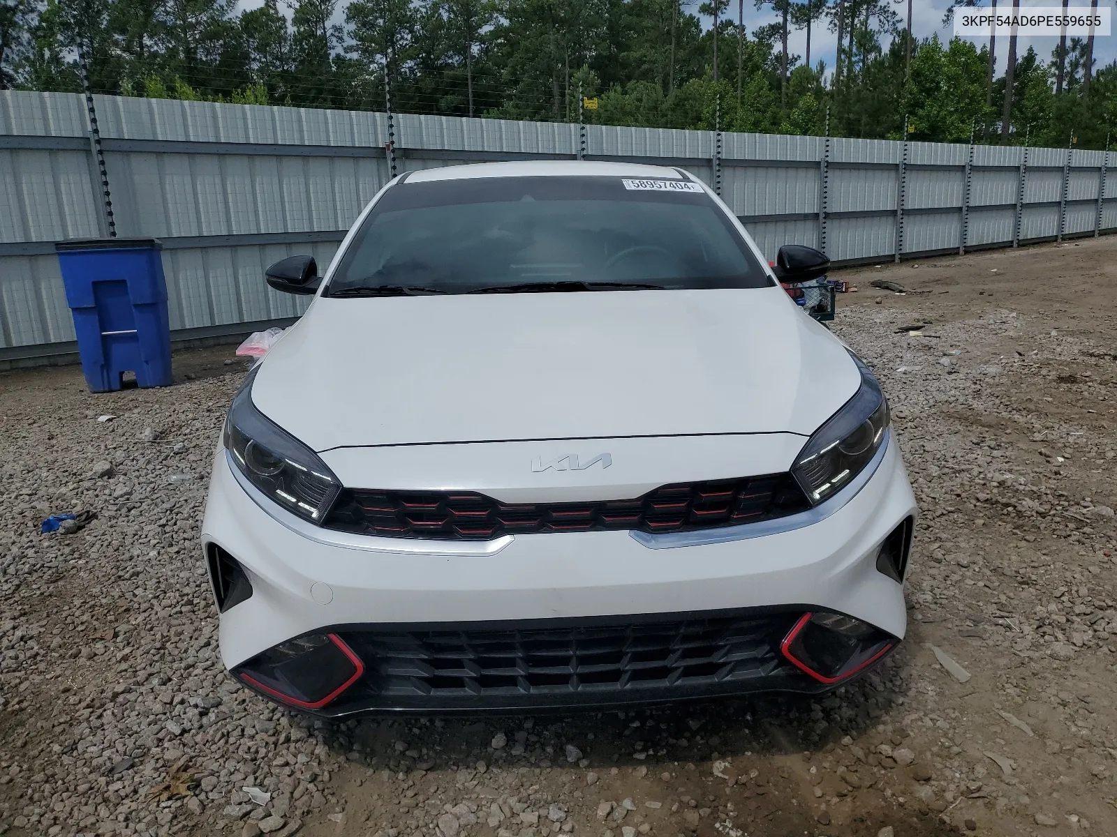 2023 Kia Forte Gt Line VIN: 3KPF54AD6PE559655 Lot: 58957404