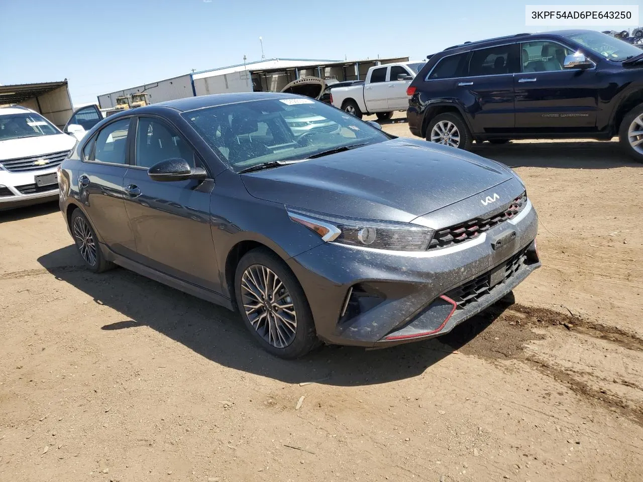 2023 Kia Forte Gt Line VIN: 3KPF54AD6PE643250 Lot: 59586054