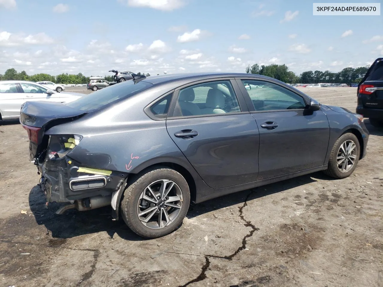 2023 Kia Forte Lx VIN: 3KPF24AD4PE689670 Lot: 60417804