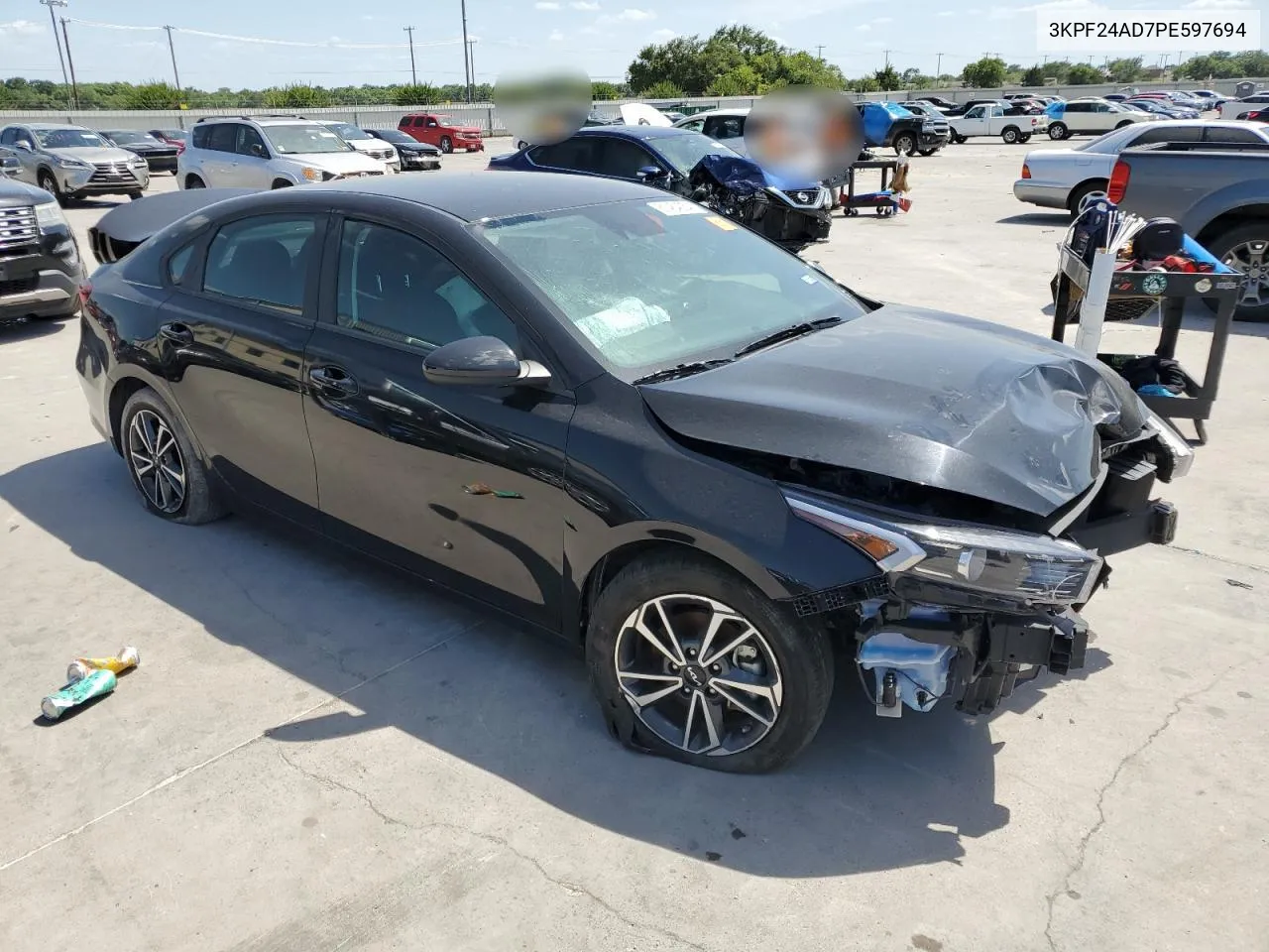 2023 Kia Forte Lx VIN: 3KPF24AD7PE597694 Lot: 61464254