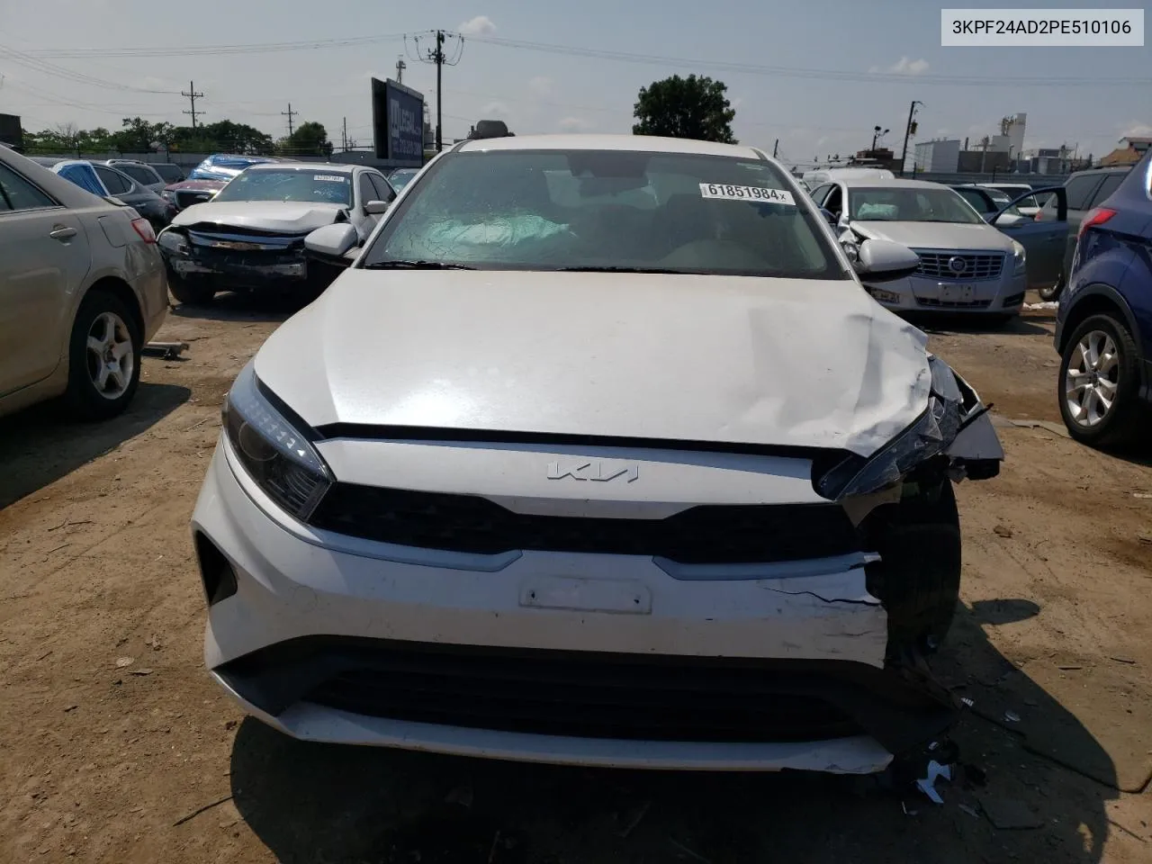 2023 Kia Forte Lx VIN: 3KPF24AD2PE510106 Lot: 61851984