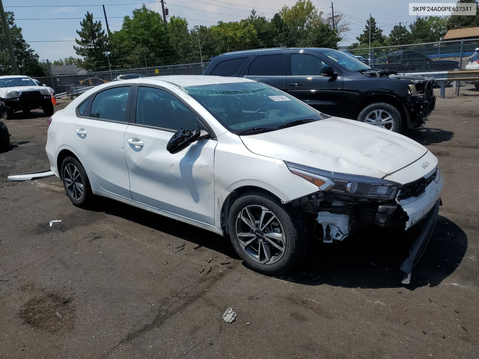 2023 Kia Forte Lx VIN: 3KPF24AD0PE637341 Lot: 62315684