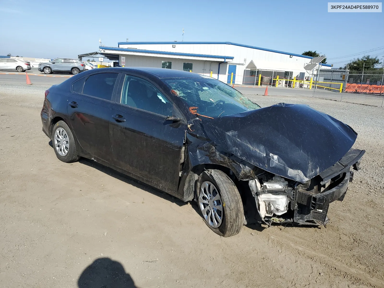 2023 Kia Forte Lx VIN: 3KPF24AD4PE588970 Lot: 64002474