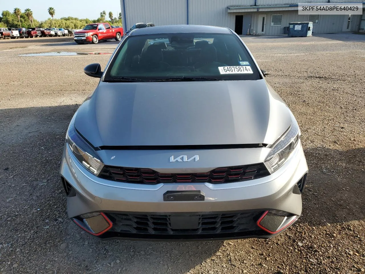 2023 Kia Forte Gt Line VIN: 3KPF54AD8PE640429 Lot: 64075874