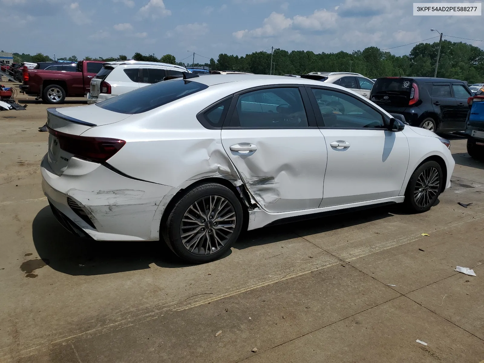 2023 Kia Forte Gt Line VIN: 3KPF54AD2PE588277 Lot: 64551524