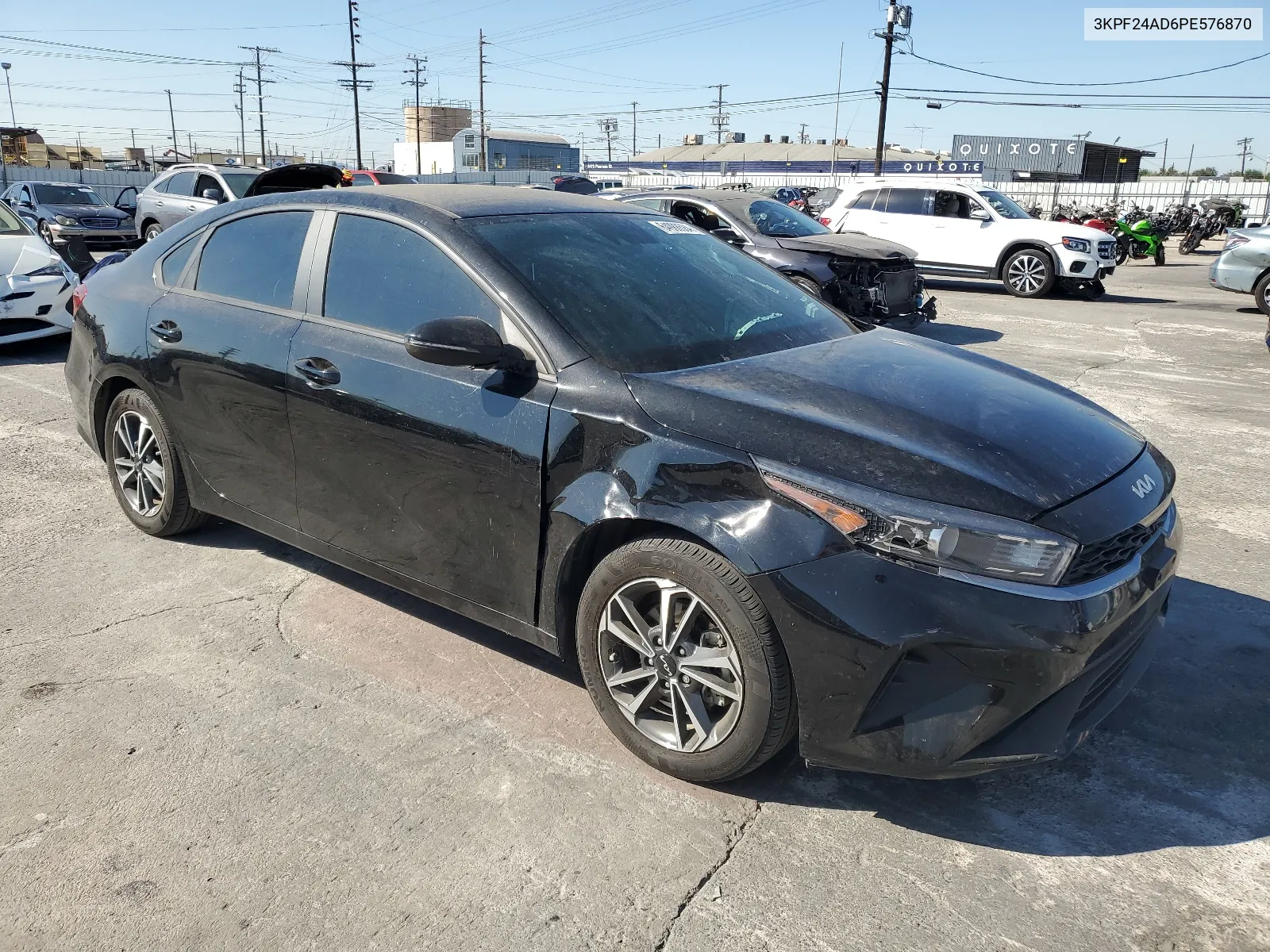 2023 Kia Forte Lx VIN: 3KPF24AD6PE576870 Lot: 64988584