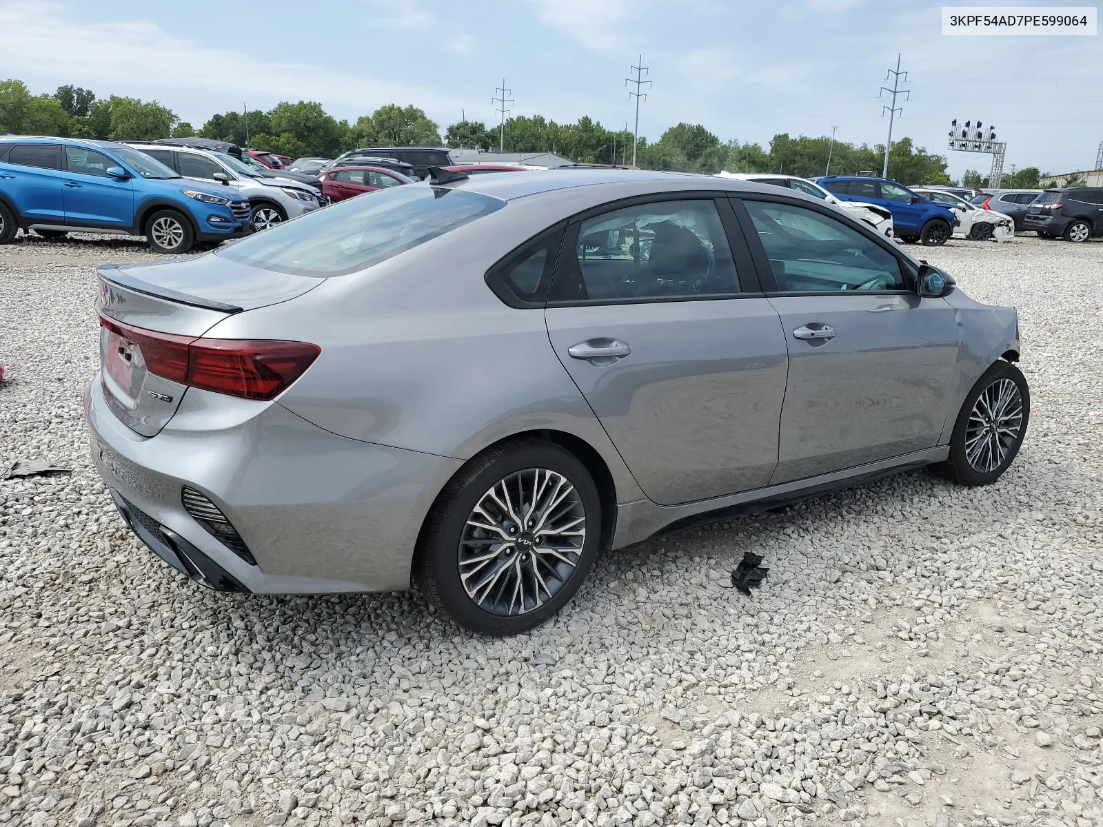 2023 Kia Forte Gt Line VIN: 3KPF54AD7PE599064 Lot: 66034274