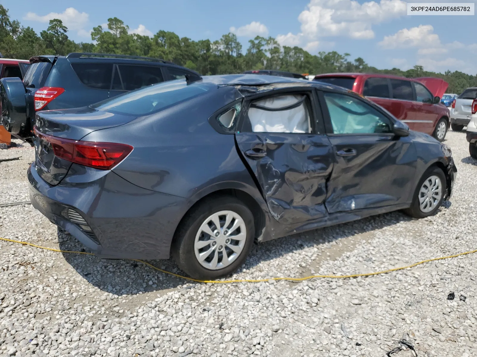 2023 Kia Forte Lx VIN: 3KPF24AD6PE685782 Lot: 66163894