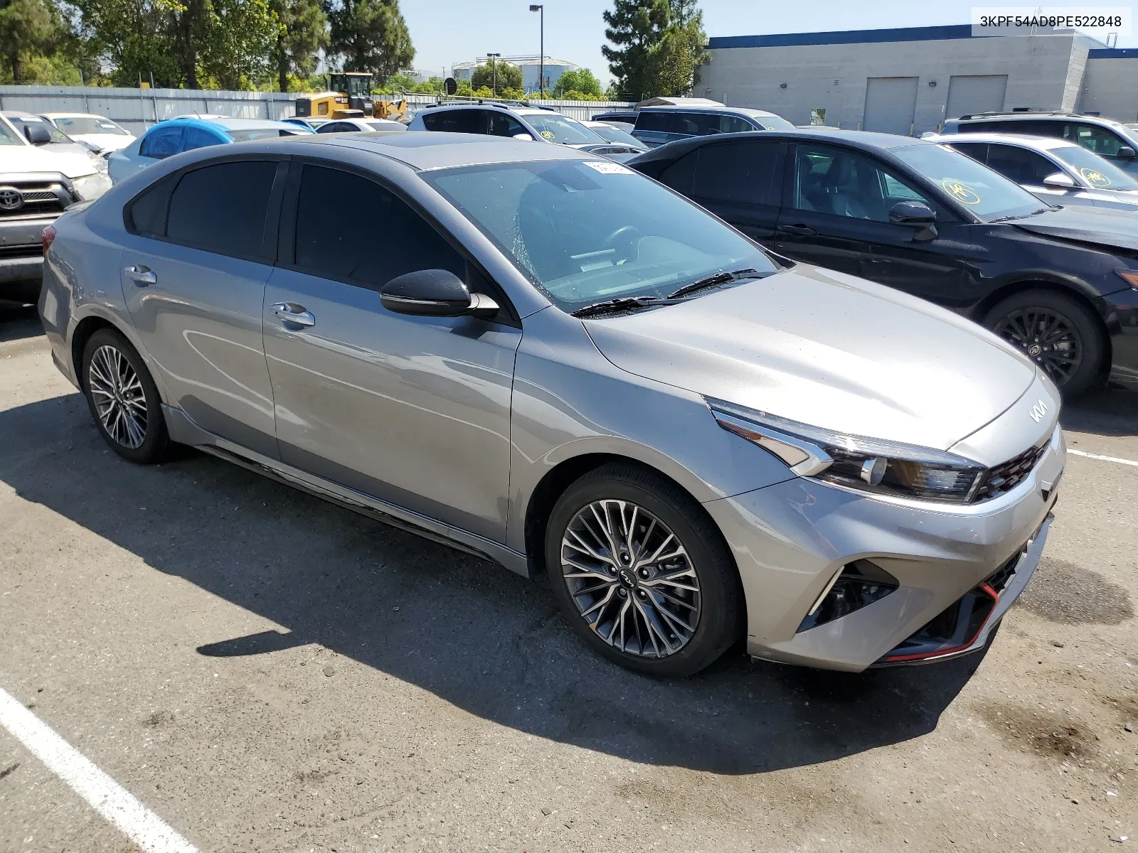 2023 Kia Forte Gt Line VIN: 3KPF54AD8PE522848 Lot: 66412794