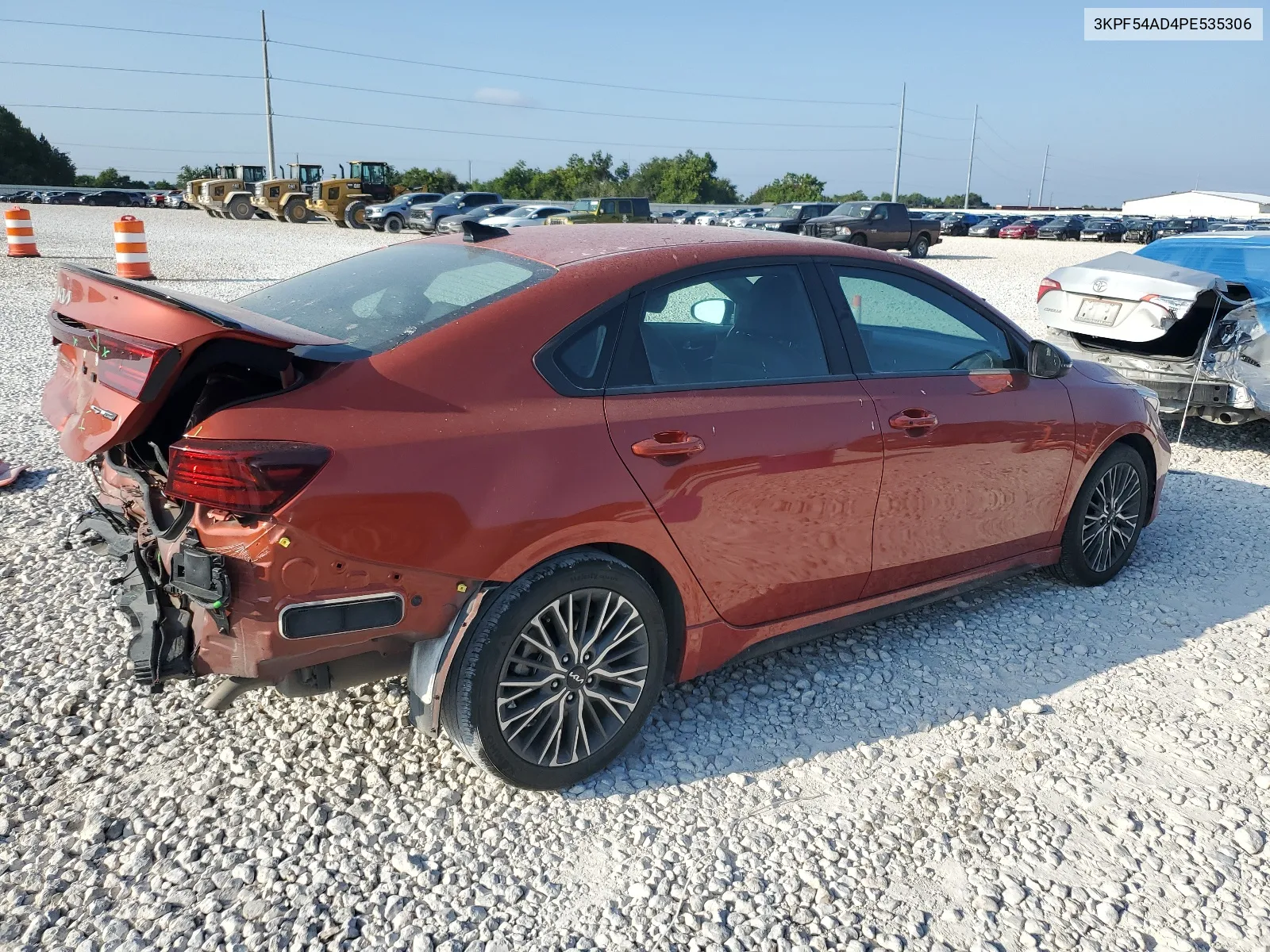 2023 Kia Forte Gt Line VIN: 3KPF54AD4PE535306 Lot: 66881204