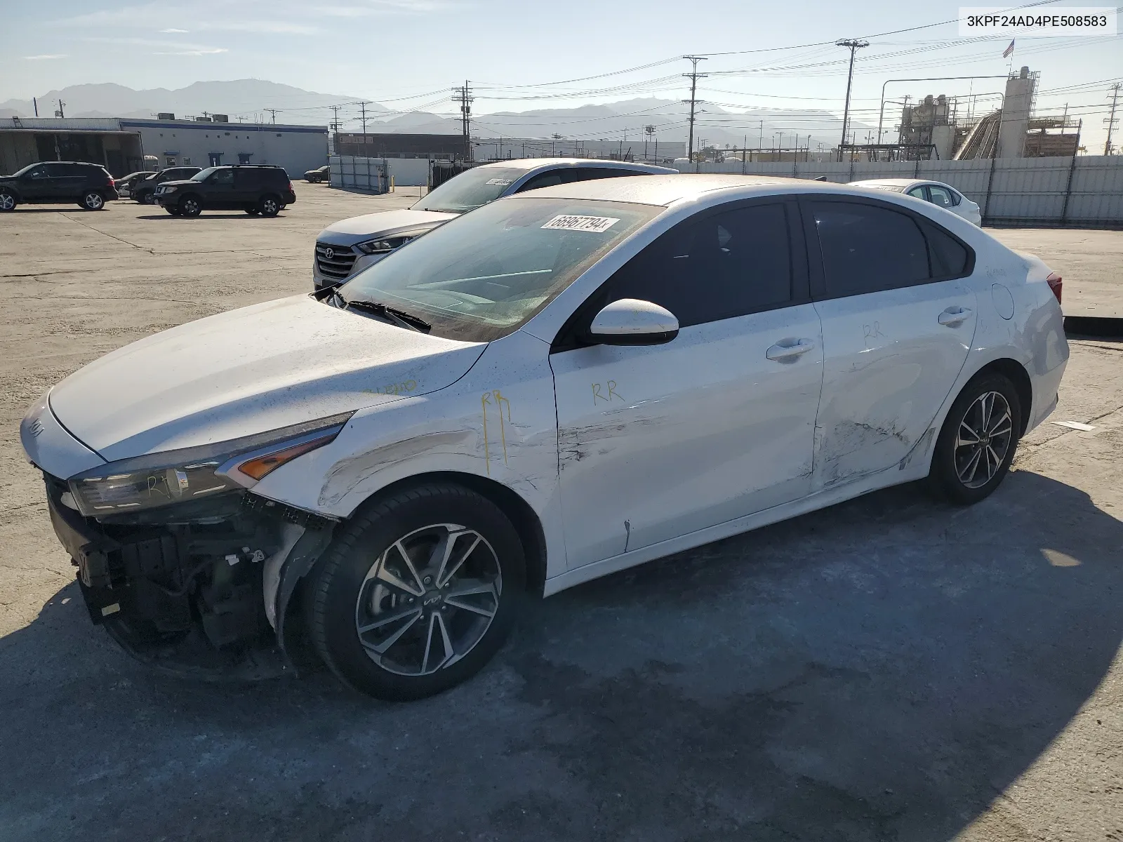 2023 Kia Forte Lx VIN: 3KPF24AD4PE508583 Lot: 66967794