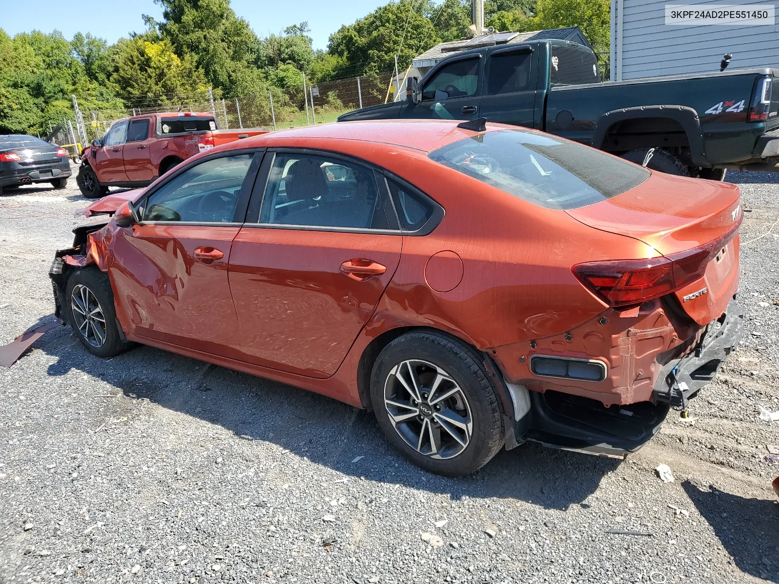 2023 Kia Forte Lx VIN: 3KPF24AD2PE551450 Lot: 67121674