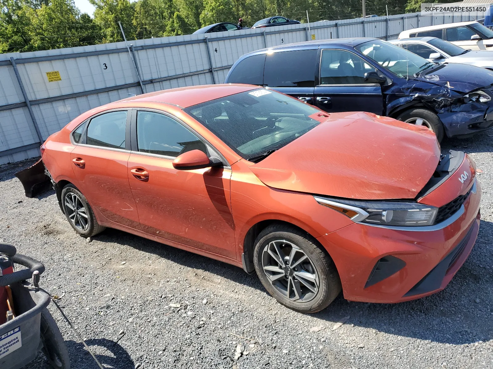 2023 Kia Forte Lx VIN: 3KPF24AD2PE551450 Lot: 67121674