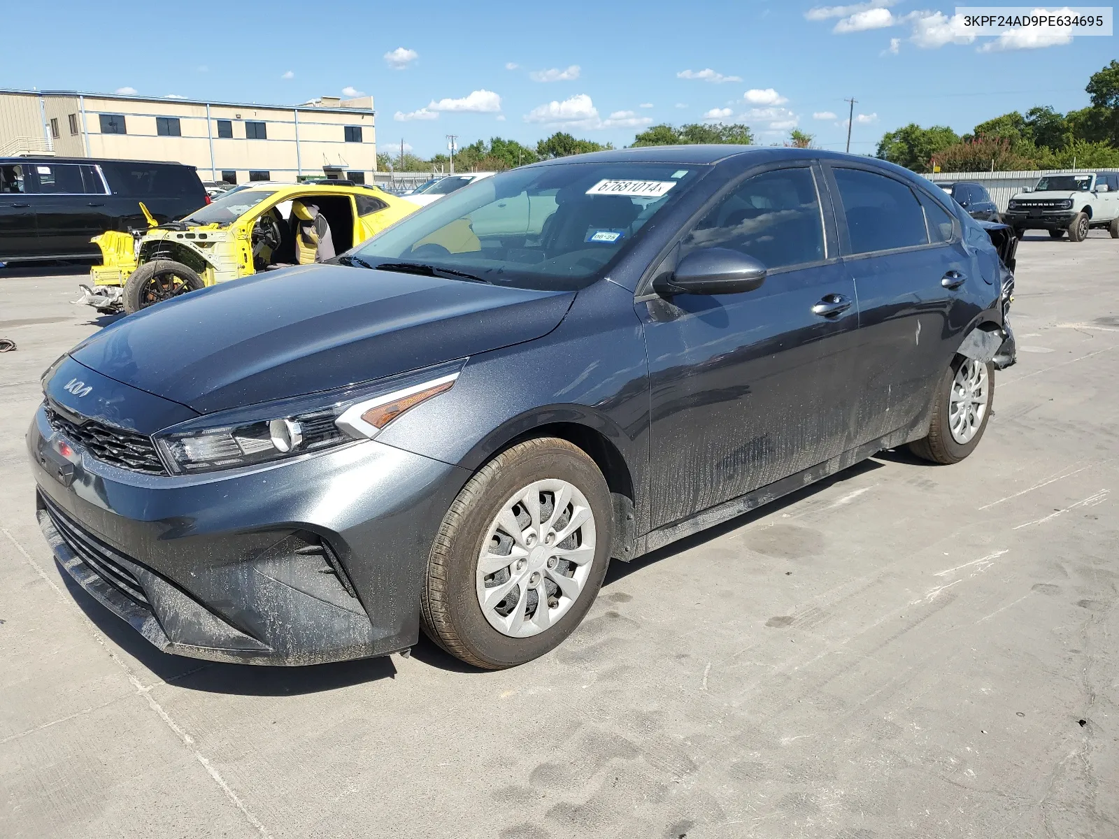 2023 Kia Forte Lx VIN: 3KPF24AD9PE634695 Lot: 67681014