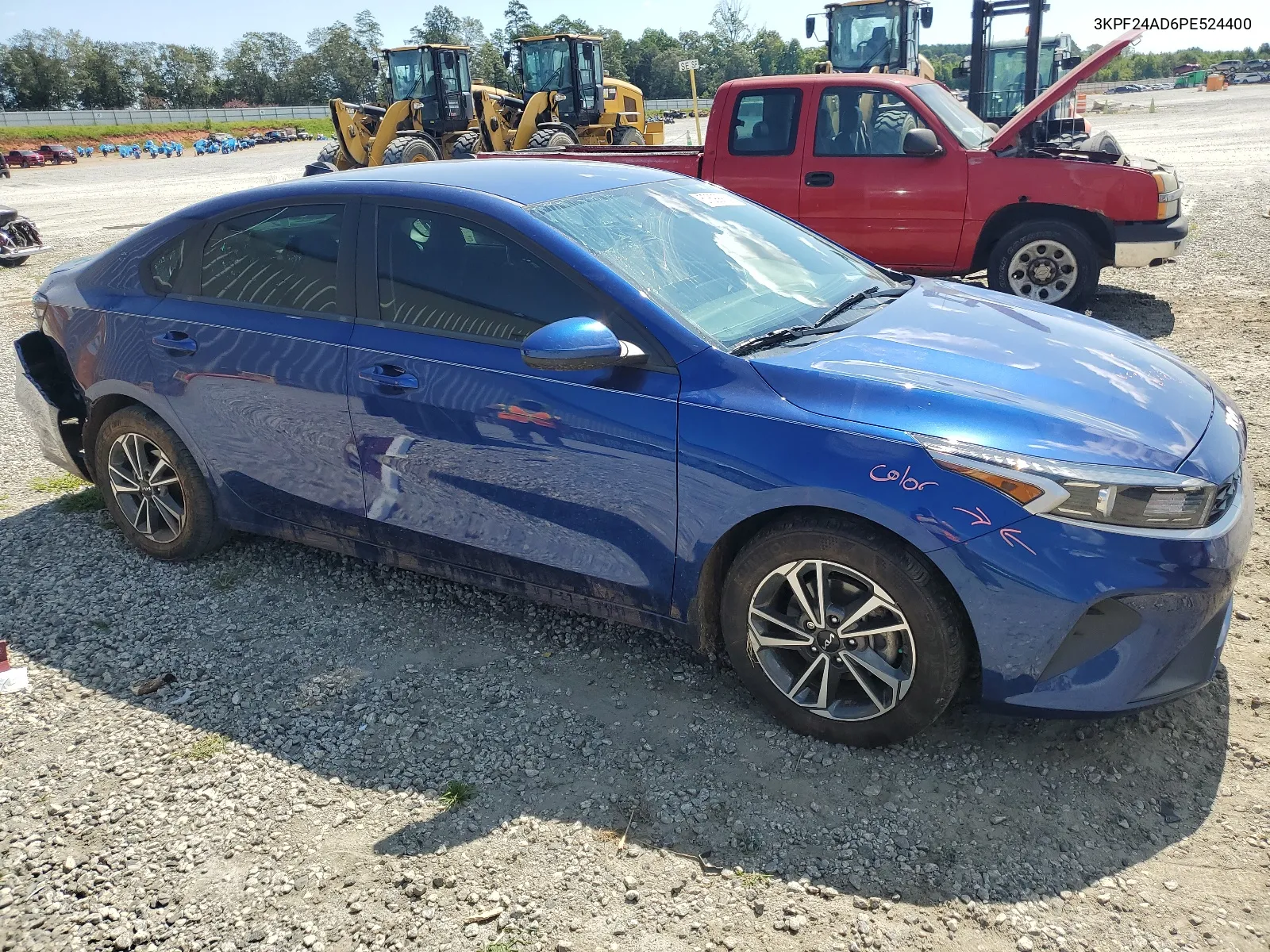 2023 Kia Forte Lx VIN: 3KPF24AD6PE524400 Lot: 67699914