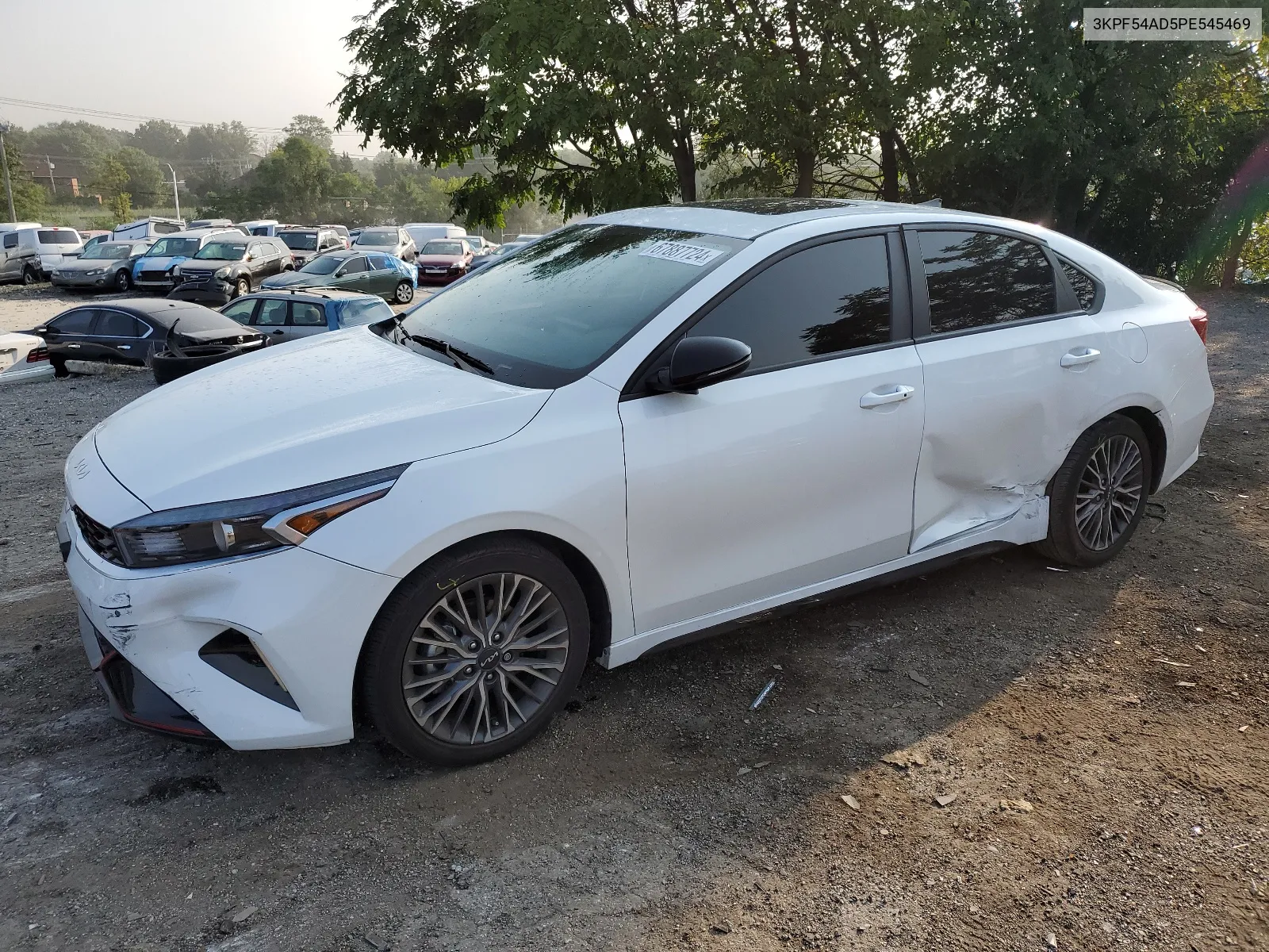 2023 Kia Forte Gt Line VIN: 3KPF54AD5PE545469 Lot: 67887724