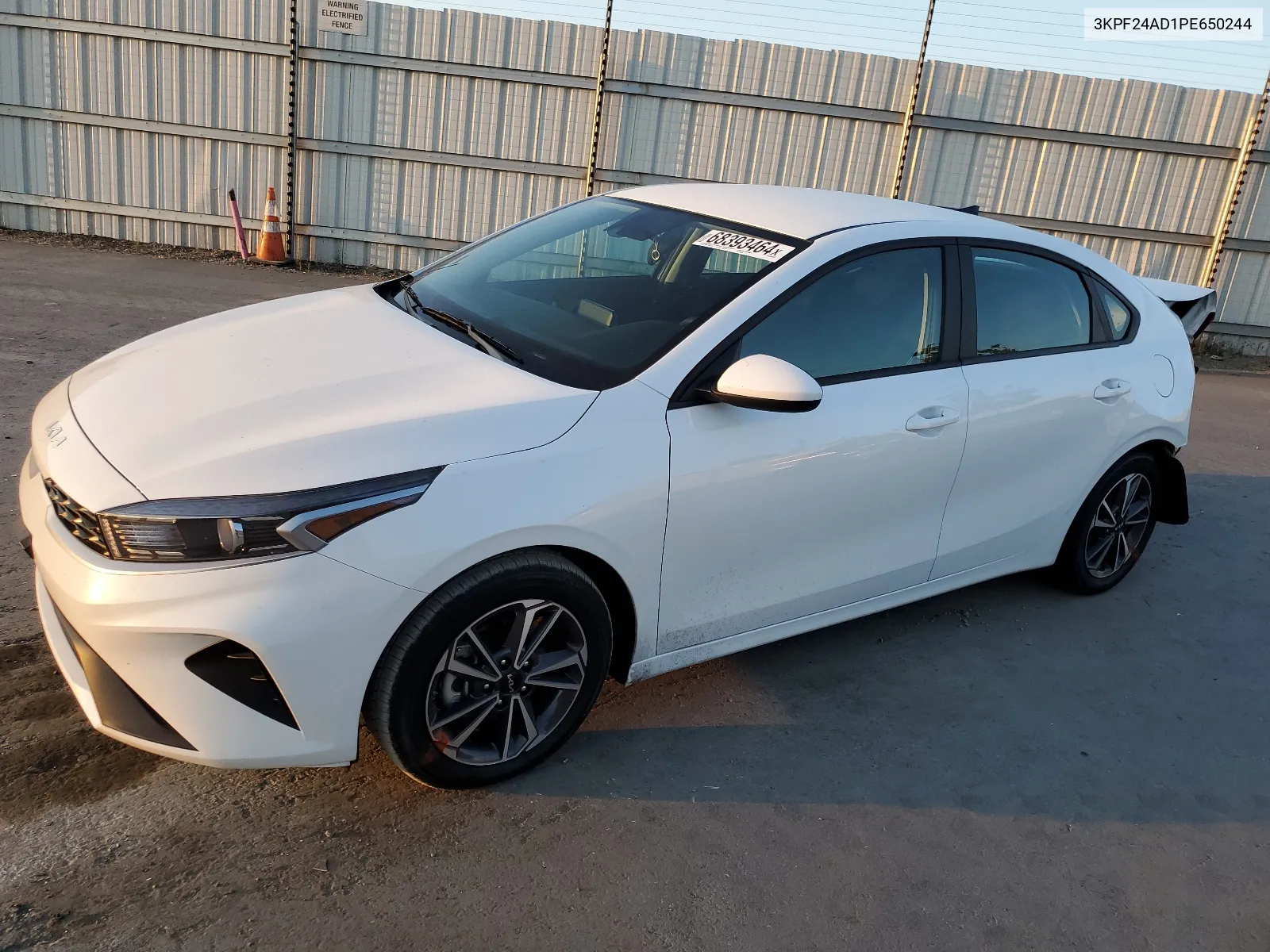 2023 Kia Forte Lx VIN: 3KPF24AD1PE650244 Lot: 68393464