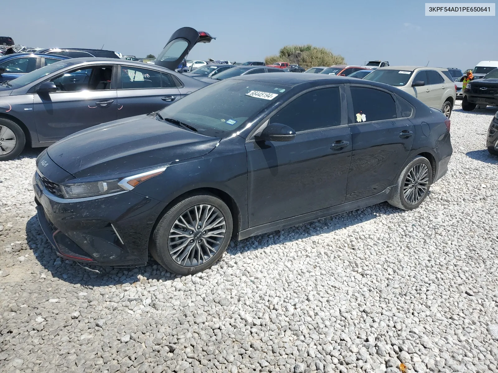 2023 Kia Forte Gt Line VIN: 3KPF54AD1PE650641 Lot: 68445194