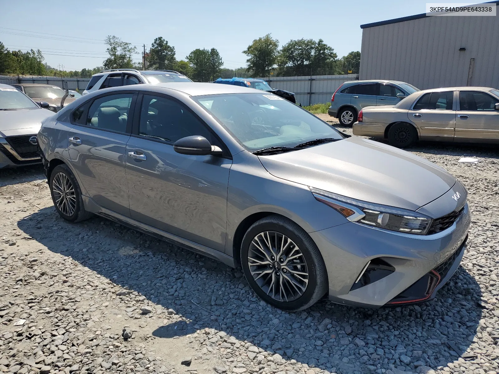 2023 Kia Forte Gt Line VIN: 3KPF54AD9PE643338 Lot: 68533694