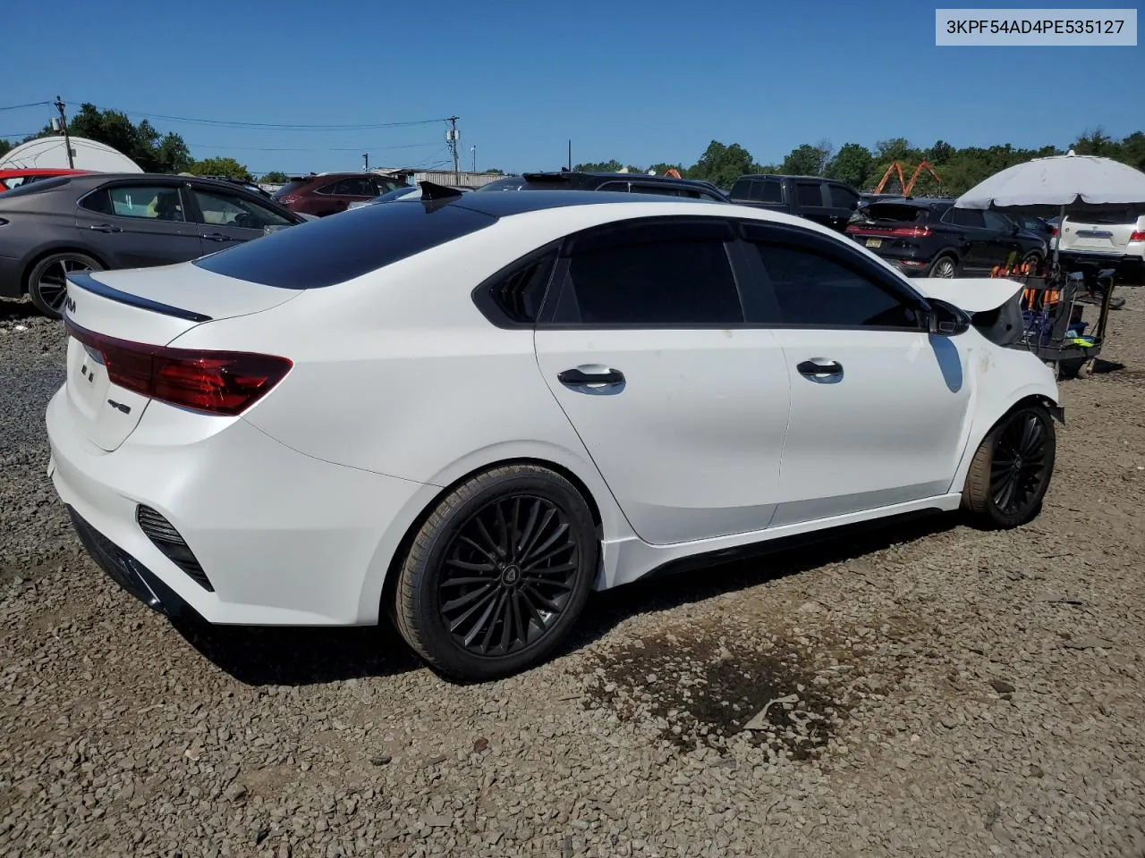 2023 Kia Forte Gt Line VIN: 3KPF54AD4PE535127 Lot: 68567534