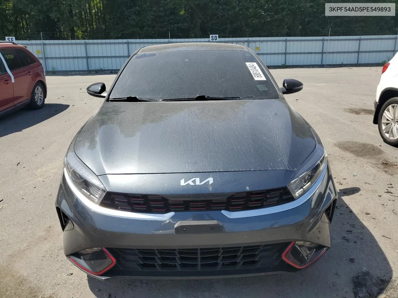 2023 Kia Forte Gt Line VIN: 3KPF54AD5PE549893 Lot: 68810484