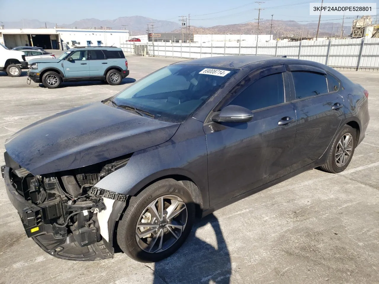 2023 Kia Forte Lx VIN: 3KPF24AD0PE528801 Lot: 69008714