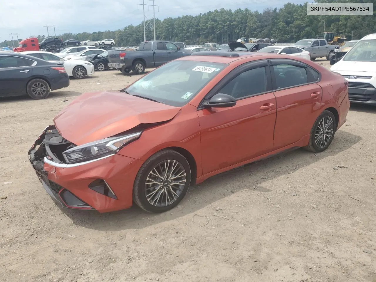 2023 Kia Forte Gt Line VIN: 3KPF54AD1PE567534 Lot: 69460874