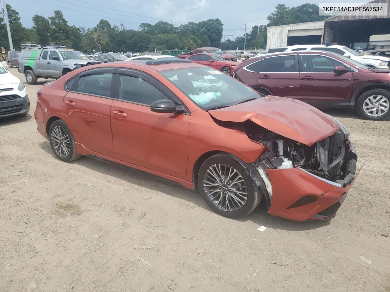 3KPF54AD1PE567534 2023 Kia Forte Gt Line