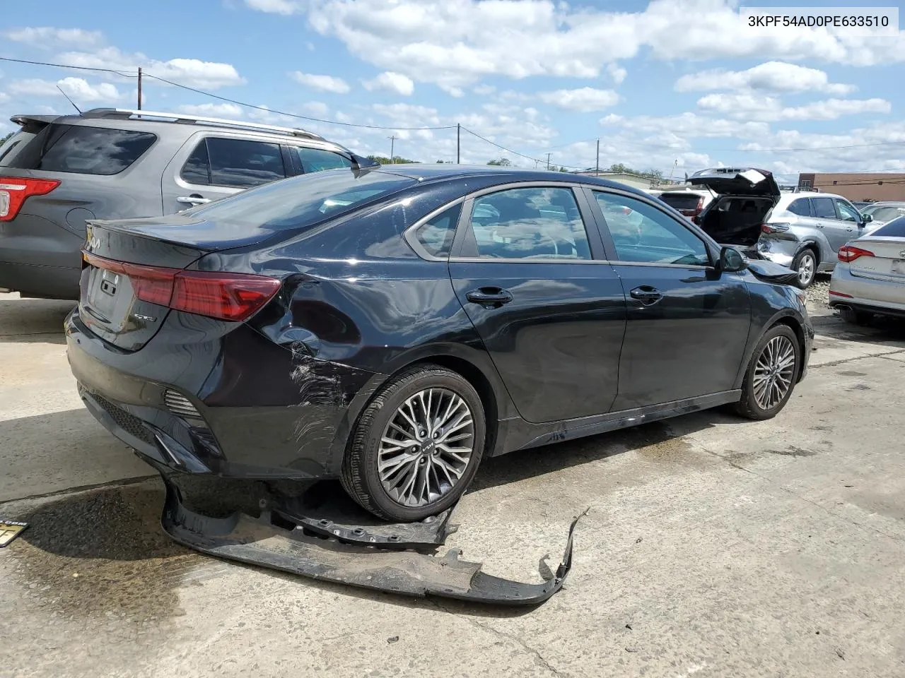 2023 Kia Forte Gt Line VIN: 3KPF54AD0PE633510 Lot: 69817424