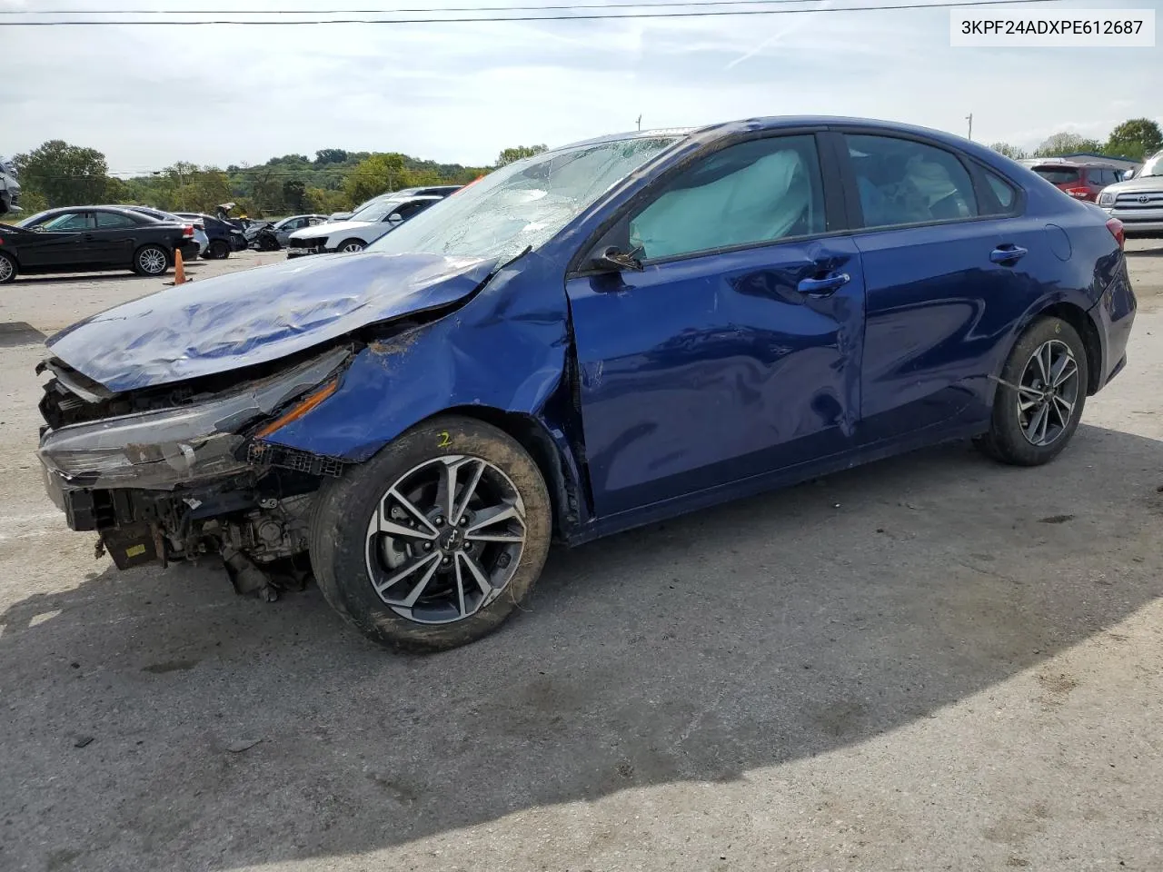 2023 Kia Forte Lx VIN: 3KPF24ADXPE612687 Lot: 69980324