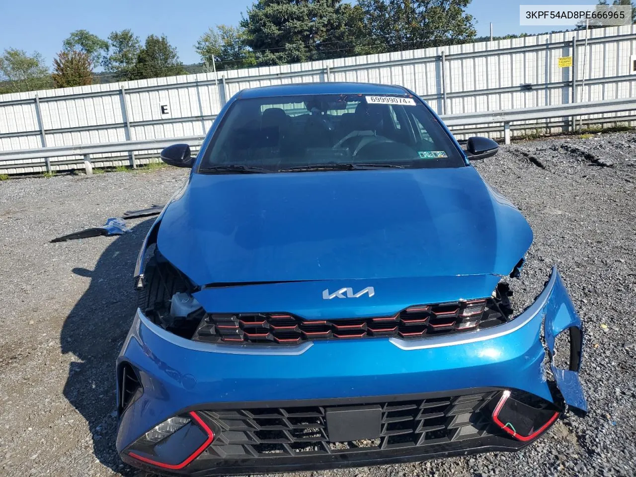 2023 Kia Forte Gt Line VIN: 3KPF54AD8PE666965 Lot: 69999074