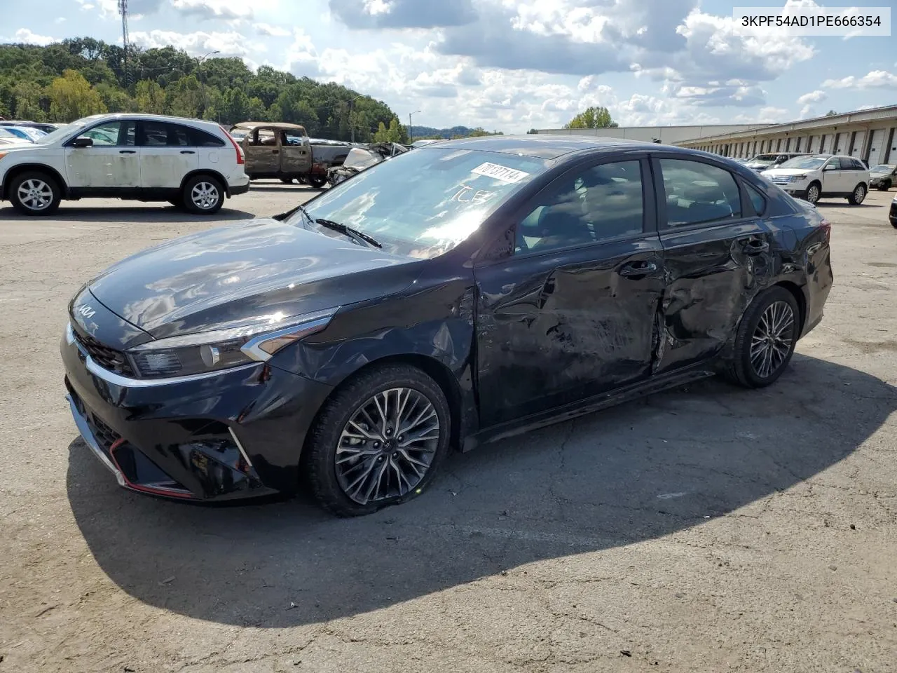 2023 Kia Forte Gt Line VIN: 3KPF54AD1PE666354 Lot: 70137114