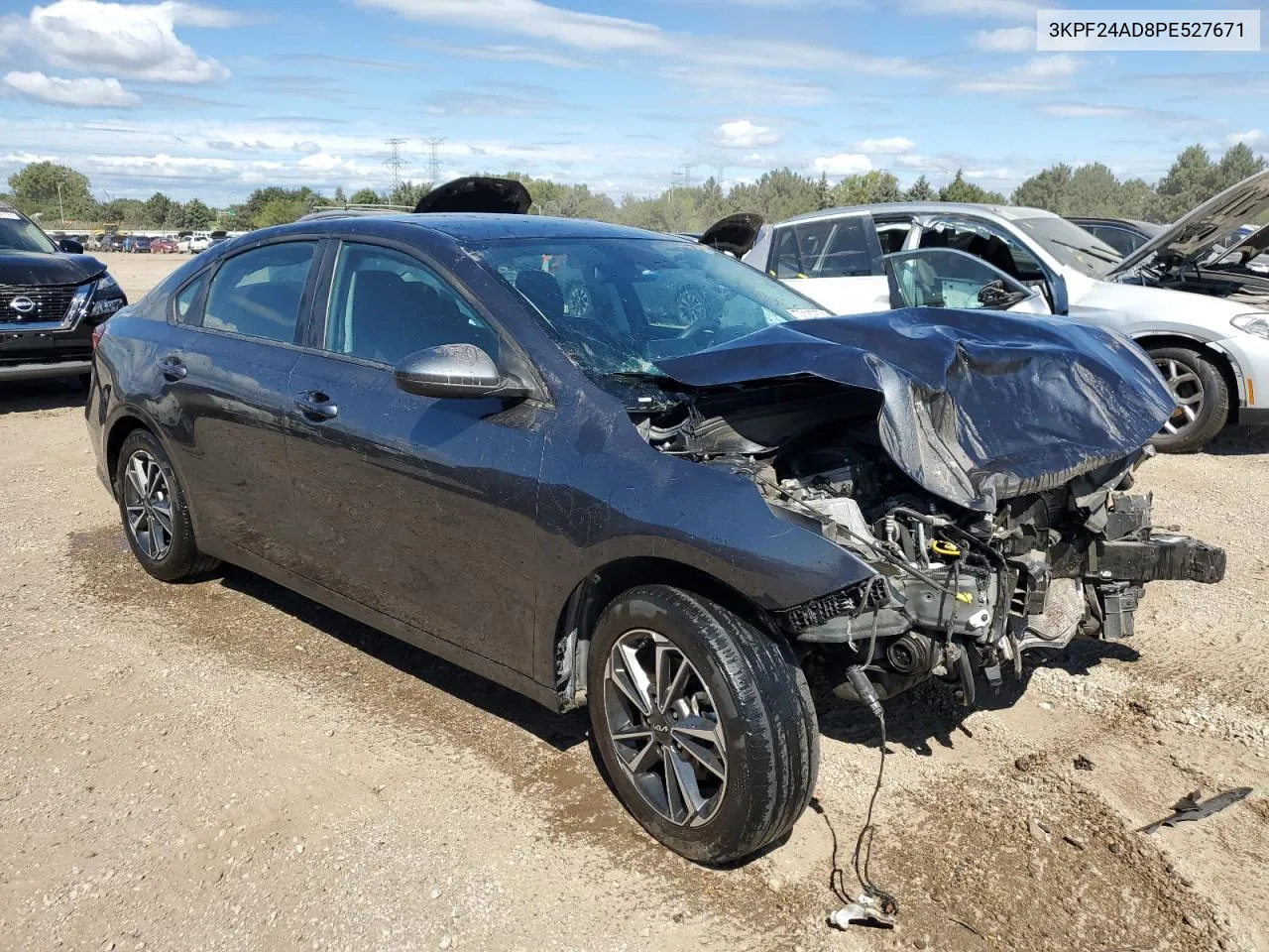 2023 Kia Forte Lx VIN: 3KPF24AD8PE527671 Lot: 70142374