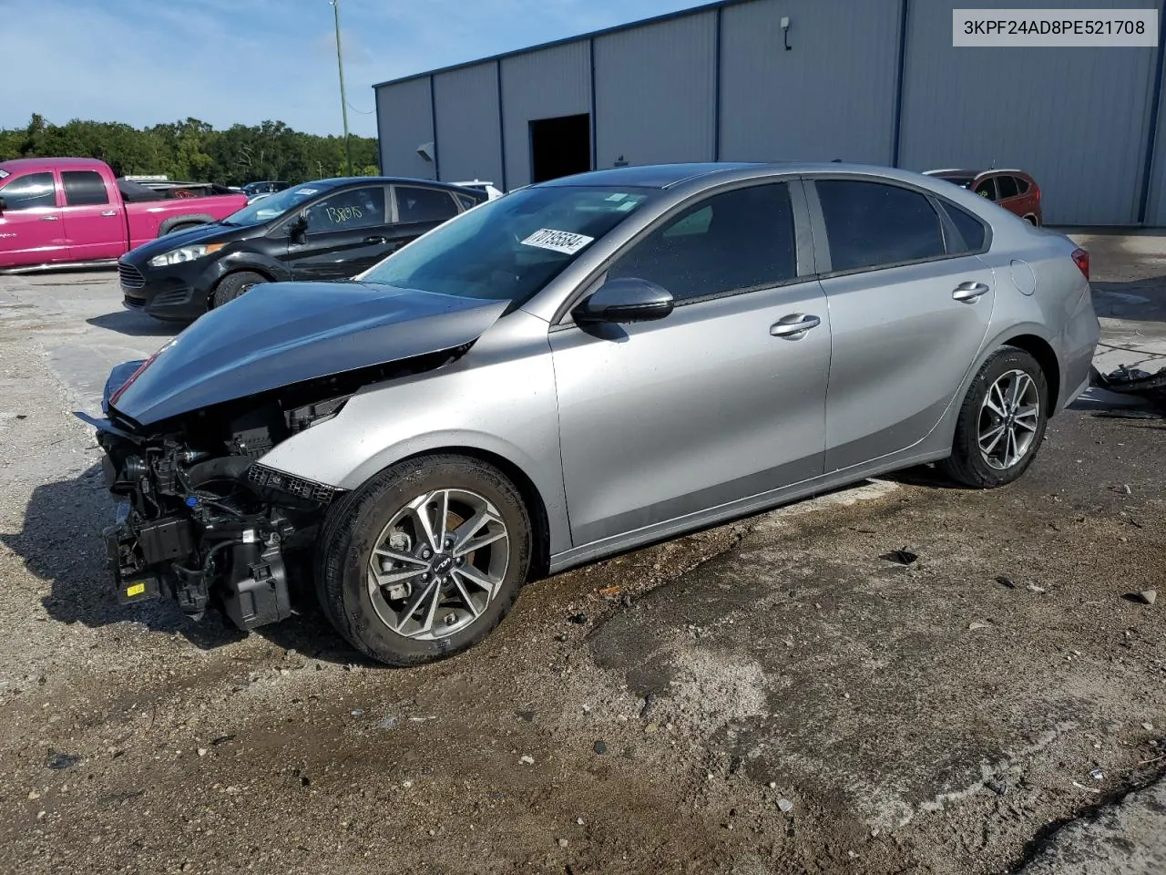 2023 Kia Forte Lx VIN: 3KPF24AD8PE521708 Lot: 70195584