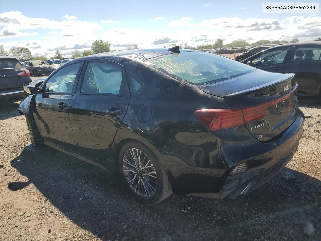 2023 Kia Forte Gt Line VIN: 3KPF54AD3PE662239 Lot: 70225784