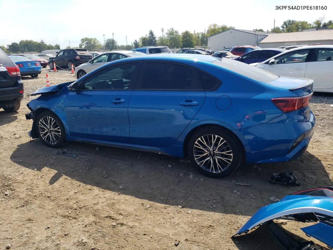 2023 Kia Forte Gt Line VIN: 3KPF54AD1PE618160 Lot: 70275524